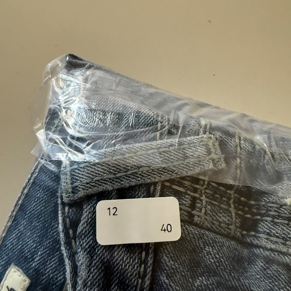 Ariat M5 Straight Fit Distressed Western Denim Work Jeans Mens 32 x 36 - Picture 12 of 12